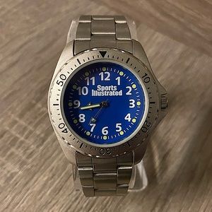 New Vintage Blue Sports Illustrated Men’s Watch With New Battery